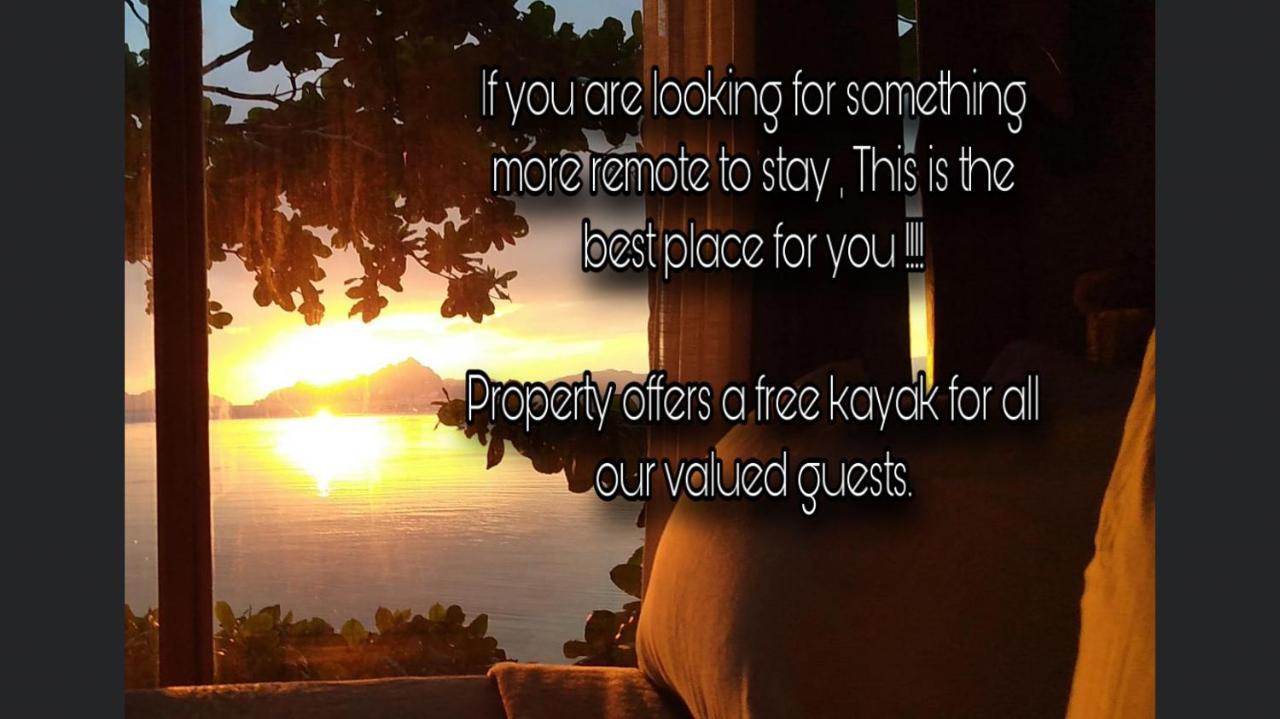 Hut Sunset Island View Hotell El Nido Eksteriør bilde