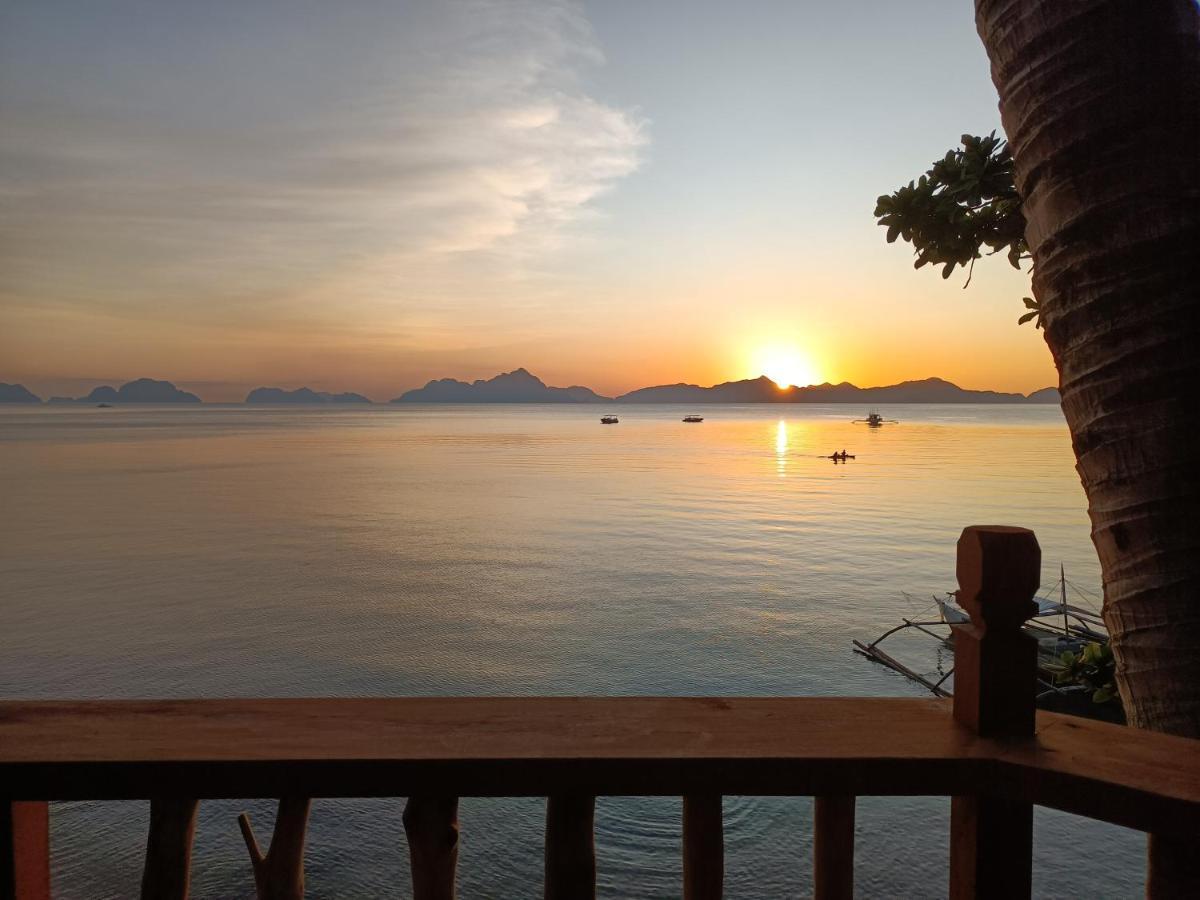 Hut Sunset Island View Hotell El Nido Eksteriør bilde