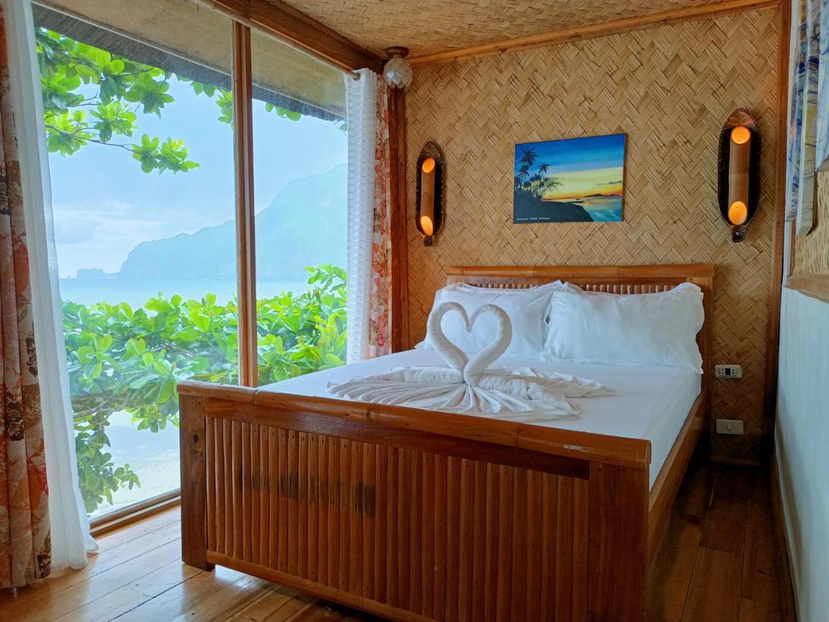 Hut Sunset Island View Hotell El Nido Eksteriør bilde