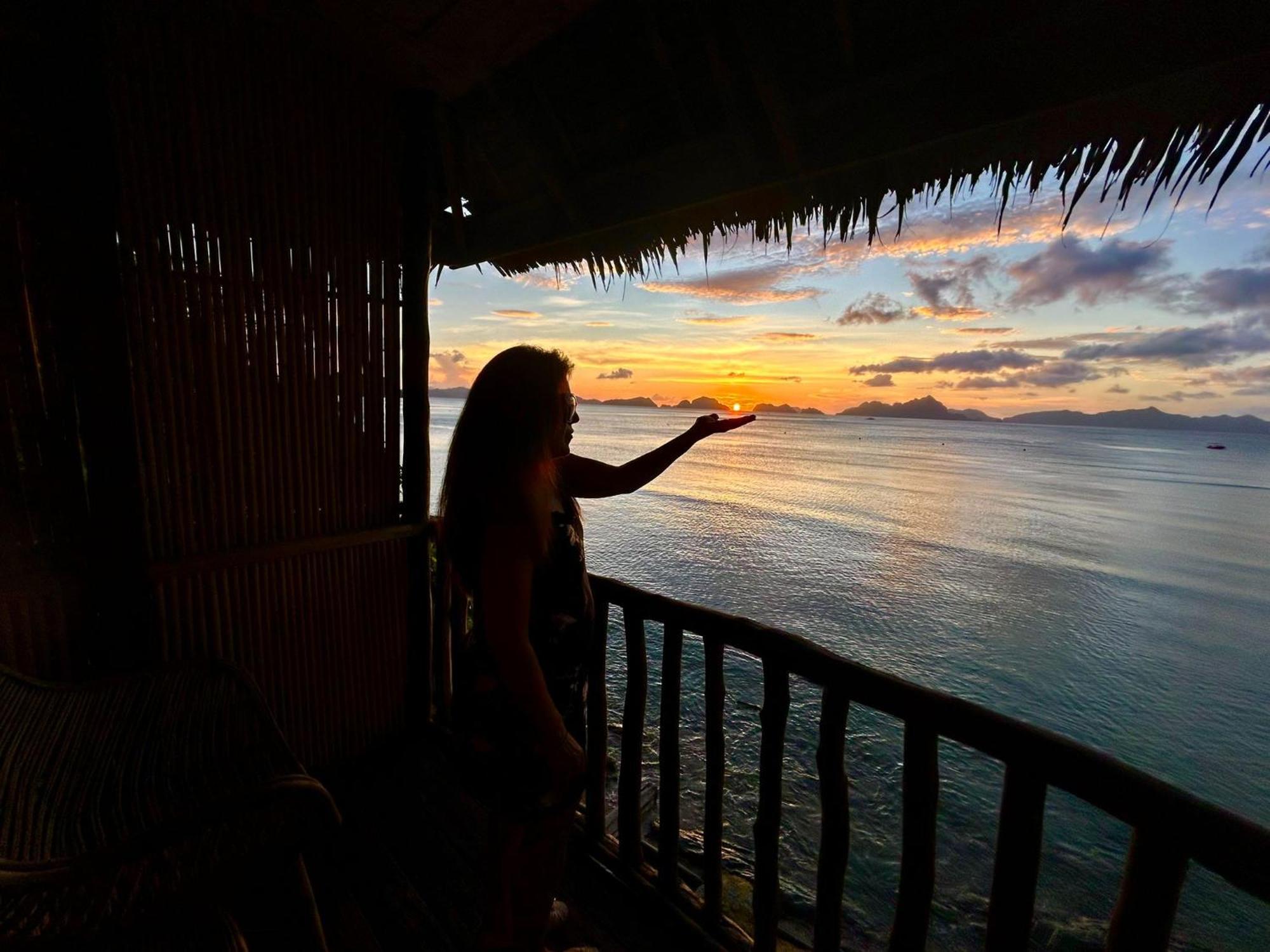 Hut Sunset Island View Hotell El Nido Eksteriør bilde